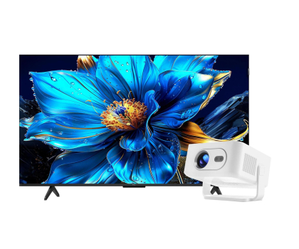 Telewizor 55" - 59" TCL 55P7K 55" 4K QLED Google TV+HY300 MAX