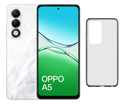Smartfon / Telefon OPPO A5 4G 6/128GB White + Etui