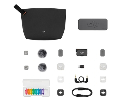 Mikrofon DJI Mic Mini 2S (2 TX + 1 RX + etui ładujące)