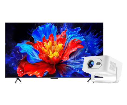 Telewizor 60” - 69" TCL 65P81K 65" QLED 144 Hz 4K Google TV +HY300 MAX