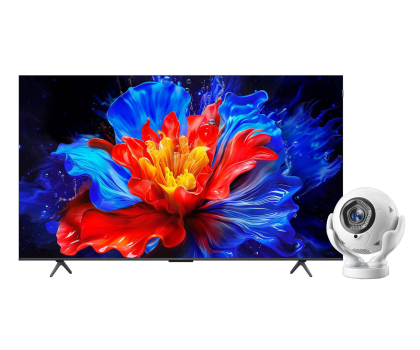 Telewizor 60” - 69" TCL 65P81K 65" QLED 144 Hz 4K Google TV+HY320F
