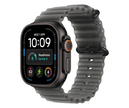 Smartwatch LTE Apple Watch Ultra 4/Czarny Tytan/Półprzezroczysta czerń Ocean
