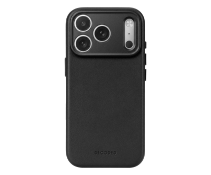Etui / obudowa na smartfona Decoded Leather Backcover do iPhone 18 Pro Max MagSafe (black)