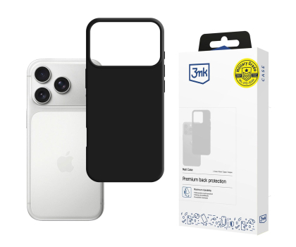Etui / obudowa na smartfona 3mk ComfortDuo Matt Black do iPhone 17 Pro/ 18 Pro