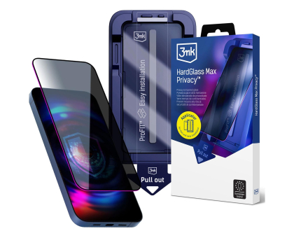 Folia / szkło na smartfon 3mk Hardglass Max Privacy do iPhone 18 Pro Max