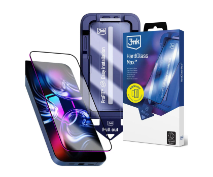 Folia / szkło na smartfon 3mk Hardglass Max do iPhone 17 Pro Max/ 18 Pro Max