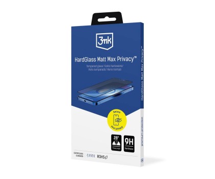 Folia / szkło na smartfon 3mk HardGlass Matt Max Privacy do iPhone 18 Pro Max
