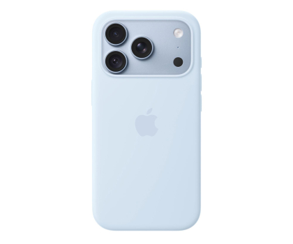Etui / obudowa na smartfona Apple Silikonowe etui z Magsafe do iPhone 18 Pro chłodny błękit