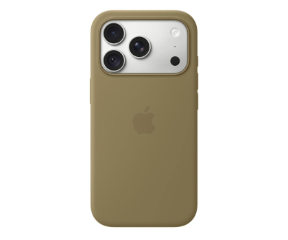 Etui / obudowa na smartfona Apple Silikonowe etui z Magsafe do iPhone 18 Pro oliwka