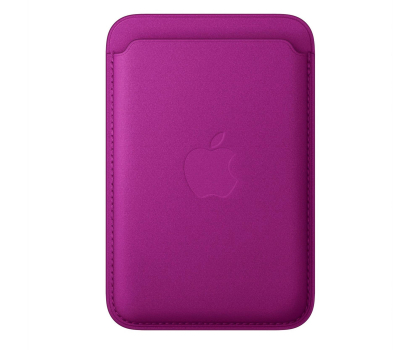 Etui / obudowa na smartfona Apple Portfel FineWovenMagSafe Magenta