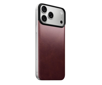 Etui / obudowa na smartfona Nomad Magnetic Leather Back iPhone 18 Pro Max / 17 Pro Max MagSafe