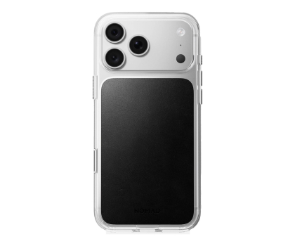 Etui / obudowa na smartfona Nomad Clear Leather Case do iPhone 18 Pro Max / 17 Pro Max MagSafe