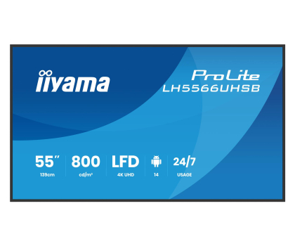 Monitor LED 22" (21,5"-23,4") iiyama ProLite LH5566UHSB-B1AG