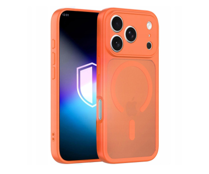 Etui / obudowa na smartfona 3mk Misty MagCase Orange do iPhone 17 Pro/ 18 Pro