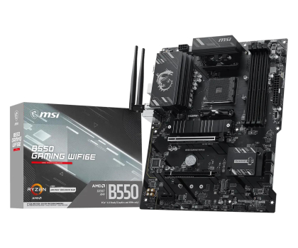 Płyta główna Socket AM4 MSI B550 GAMING WIFI6E