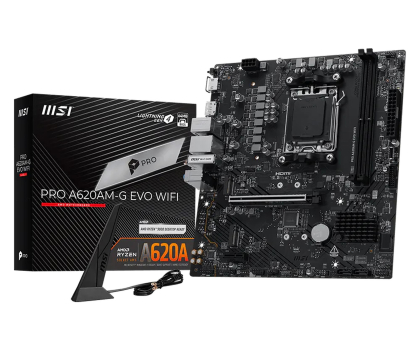 Płyta główna Socket AM4 MSI PRO A620AM-G EVO WIFI