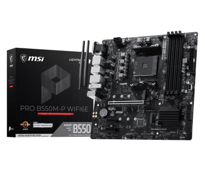 Płyta główna Socket AM4 MSI PRO B550M-P WIFI6E