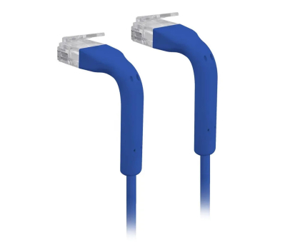 Kabel sieciowy RJ-45 (LAN) Ubiquiti U-Cable-Patch-RJ45-BL Kabel miedziany 0,1m Niebieski