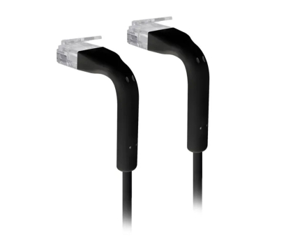 Kabel sieciowy RJ-45 (LAN) Ubiquiti U-Cable-Patch-RJ45-BK Kabel miedziany 0,1m Czarny