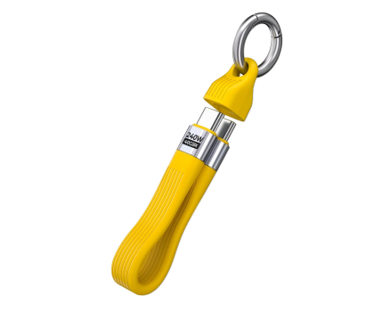 Kabel USB Mobile Origin Keychain Cable 40Gbps 8K USB-C CB17 240W Yellow