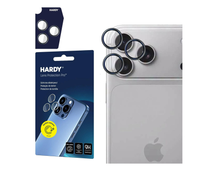 Folia / szkło na smartfon 3mk HARDY Lens Protection do iPhone 18 Pro / 18 Pro Max black