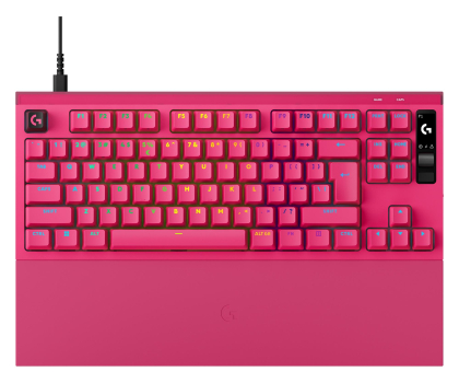 Logitech G PRO X2 TKL Rapid magenta