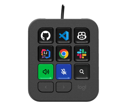 Logitech MX Keypad grafit