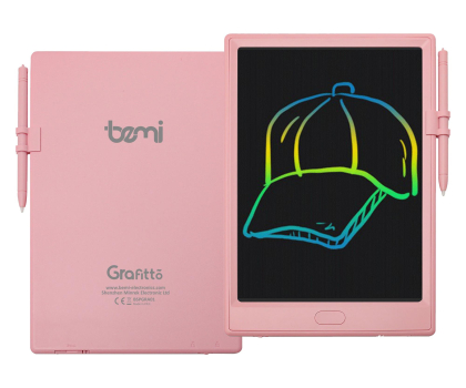 Tablet graficzny Bemi tablet do rysowania Bemi Grafitto różowy 10.5"