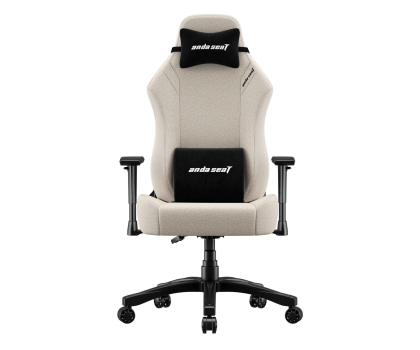 Fotel gamingowy Anda Seat Luna L materiałowy beżowy
