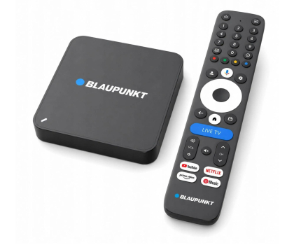 Odtwarzacz multimedialny Blaupunkt B-Stream Box 4K Google TV 32 GB