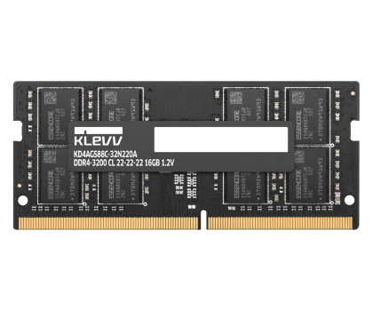 Pamięć RAM SODIMM DDR4 KLEVV 16GB (1x16GB) 3200 CL22