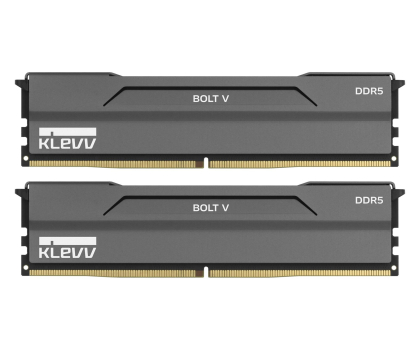 Pamięć RAM DDR5 KLEVV 32GB (2x16GB) 6000 CL28 Bolt V Black