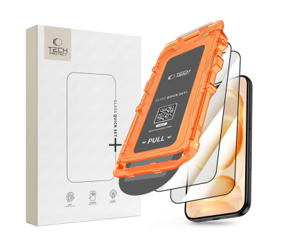 Folia / szkło na smartfon Tech-Protect Szkło Hartowane Quick Set+ 2-Pack Do Iphone 17 Pro Max / 18