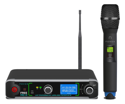 Mikrofon Novox FREE PRO H1 -  Mikrofon bezprzewodowy pojedynczy