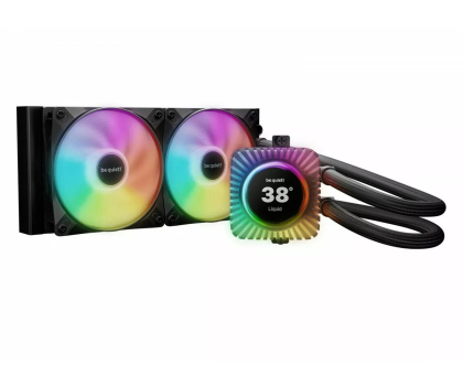 Chłodzenie wodne be quiet! Light Loop IO LCD 240mm 2x120m