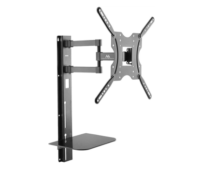 Uchwyt do telewizora Maclean Uchwyt TV 32"-55" z półką na DVD 30kg VESA 400x400 MC-772