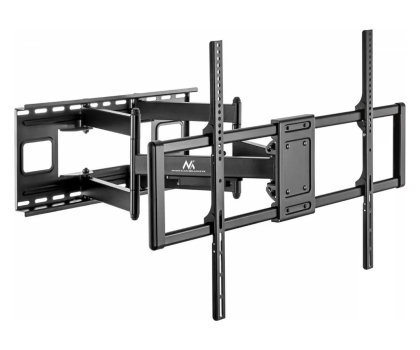 Uchwyt do telewizora Maclean Uchwyt do TV ekonomiczny obrotowy 60-120" 120kg Czarny
