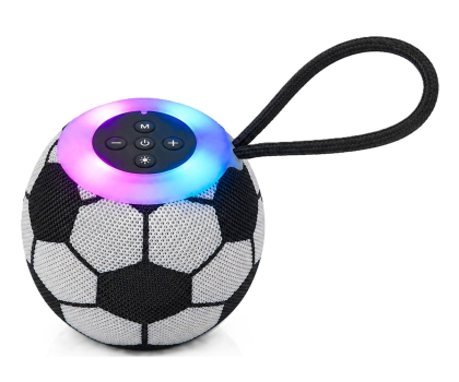 Głośnik przenośny MusicMate Głośnik Bluetooth MM-SB30-B FootballBeat LED