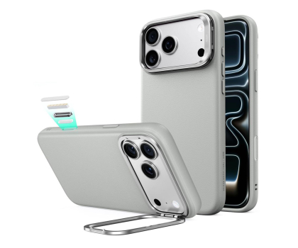 Etui / obudowa na smartfona ESR Leather Kickstand Magsafe Do Iphone 17 Pro Max / 18 Pro Max