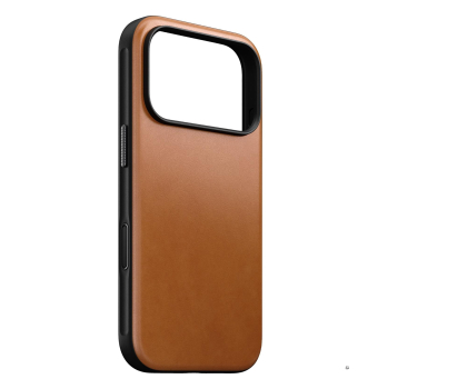 Etui / obudowa na smartfona Nomad Modern Leather Case do iPhone 18 Pro / 17 Pro MagSafe (saddl