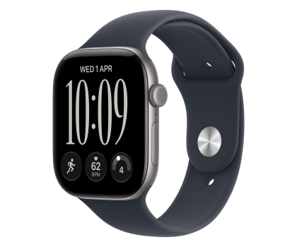 Smartwatch LTE Apple Watch 12 42/Gwiezdna szarość Alu/Granatowy Pasek M/L 5G