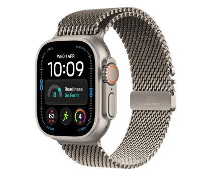 Smartwatch LTE Apple Watch Ultra 4/Naturalny Tytan/Naturalny Tytan Mediolańska L