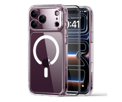 Etui / obudowa na smartfona ESR Classic Hybrid Magsafe & Tempered Glass Do Iphone 17 Pro / 1