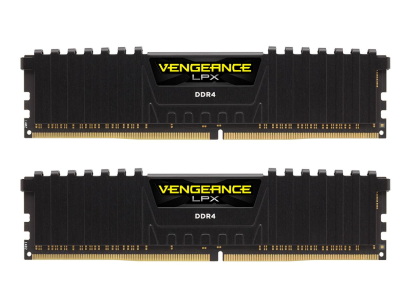 Corsair 16GB (2x8GB) 2400MHz CL16  Vengeance LPX Black