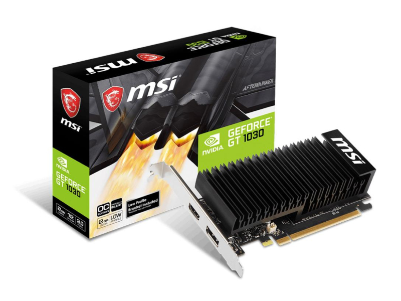 MSI GeForce GT 1030 2GHD4 LP OC 2GB DDR4
