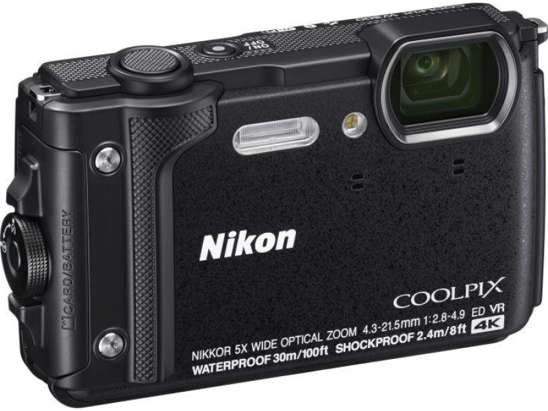 Nikon APARAT FOT NIKON W300 Czarny zestaw Holiday z plecakiem wodo