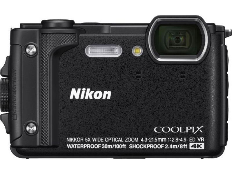 Nikon APARAT FOT NIKON W300 Czarny zestaw Holiday z plecakiem wodo