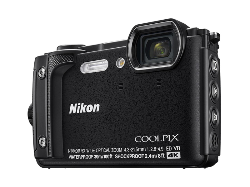 Nikon APARAT FOT NIKON W300 Czarny zestaw Holiday z plecakiem wodo