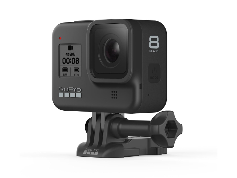 GoPro KAMERA SPORTOWA GoPro Hero 8 + 3 baterie i podwójna ladowark