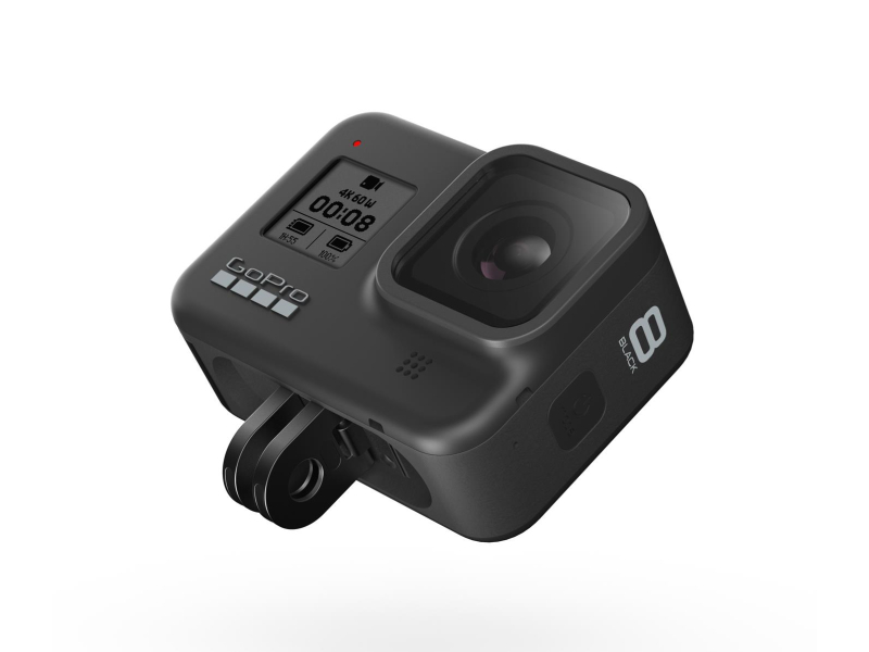 GoPro KAMERA SPORTOWA GoPro Hero 8 + 3 baterie i podwójna ladowark